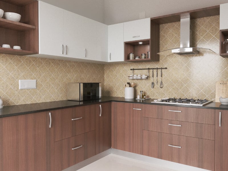 Brown Sugar Modular Island Kitchen